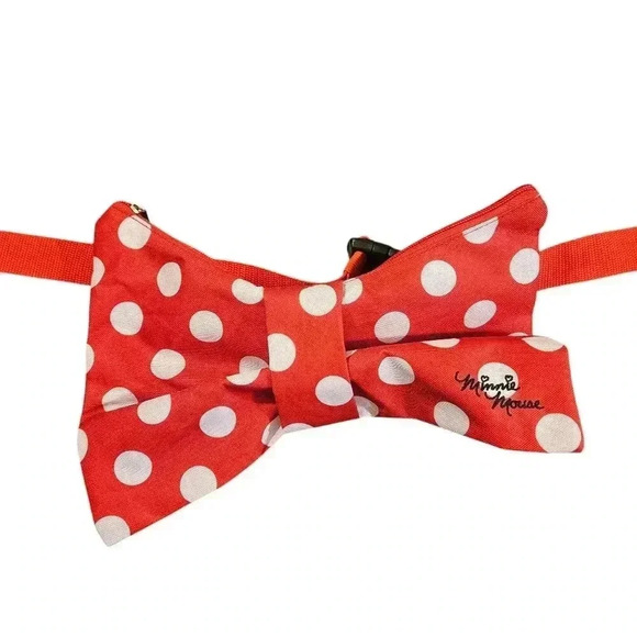 Red Polka Dot Bow Bag - Picture 2 of 5